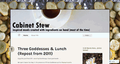 Desktop Screenshot of cabinetstew.com
